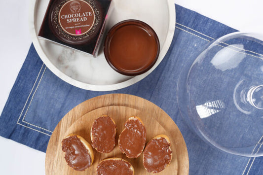 Какаово шоколадово лешниково смазване