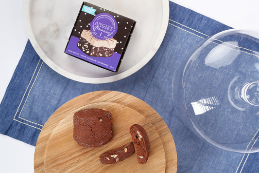 Шоколадово брауни с бял шоколад