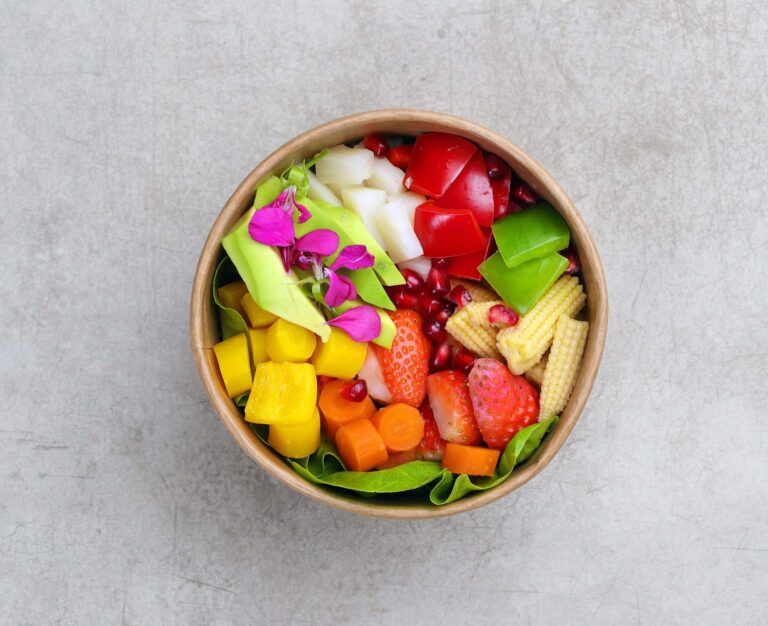 Vegan menu